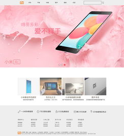 小練習(xí) 小米官網(wǎng)設(shè)計(jì)與制作